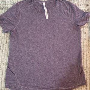 Lululemon short sleeve shirt, dusty purple